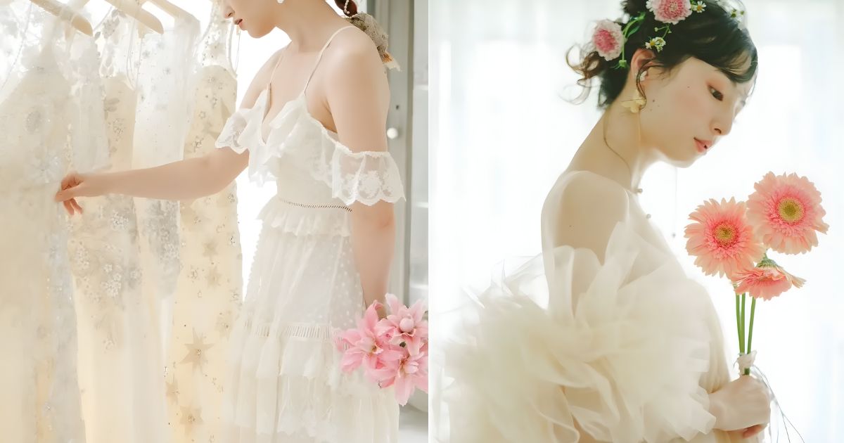 フォトウェディング用のドレス紹介